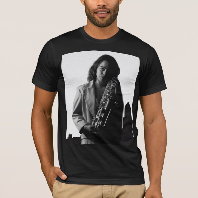 Stadtsaxophon T-Shirt (Vorderseite)