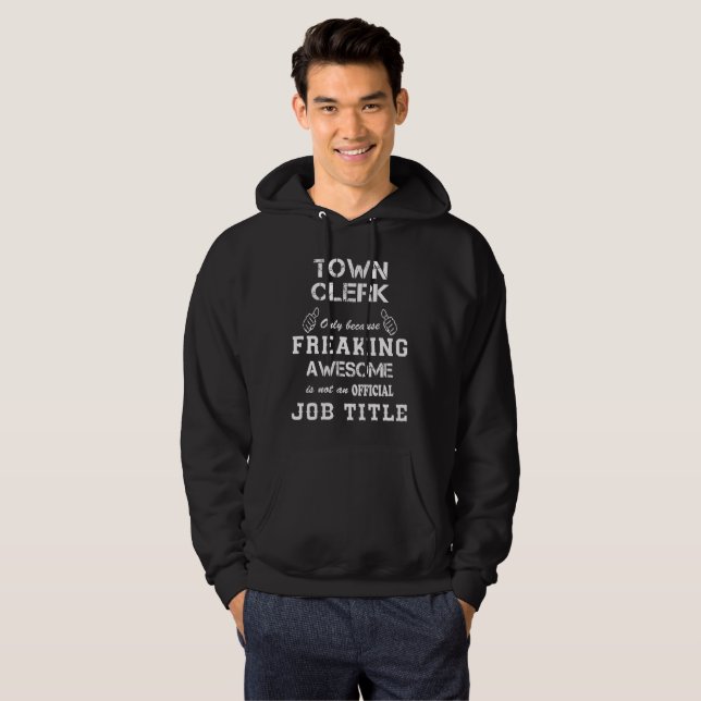STADTsekretär Hoodie (Vorne ganz)