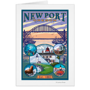 Stadtsichten - Newport, Oregon