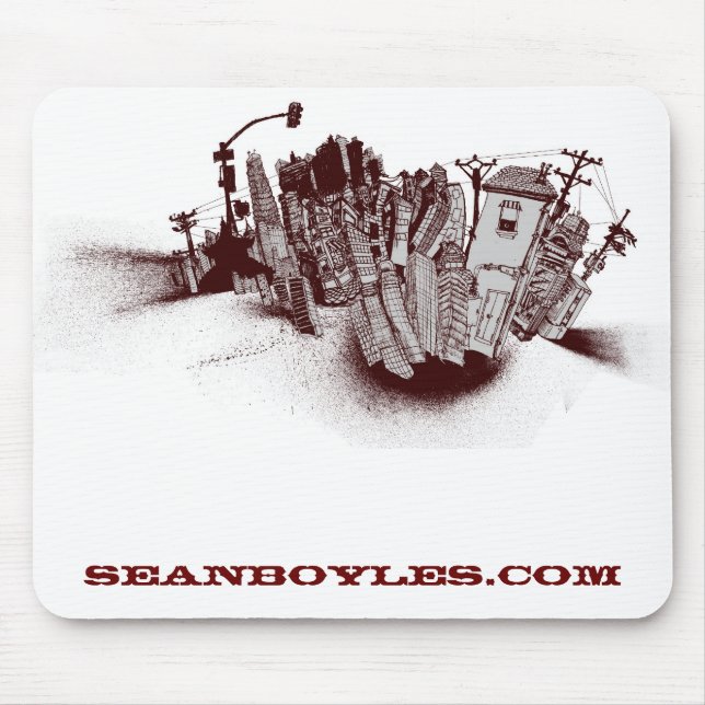 Stadtspray Mousepad (Vorne)