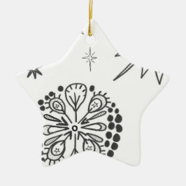 Stadtstar 5 | MERRY CHRISTMAS | m3galleryStudio Keramik Ornament