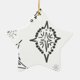 Stadtstar 8 | MERRY CHRISTMAS | m3galleryStudio Keramik Ornament