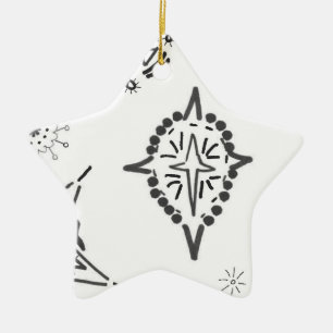 Stadtstar 8 MERRY CHRISTMAS m3galleryStudio Keramik Ornament