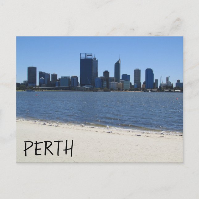 Stadtstrand Postkarte (Vorderseite)