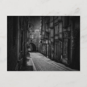 Stadtstraße Postkarte