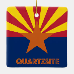 Stadtteil Arizona Keramikornament