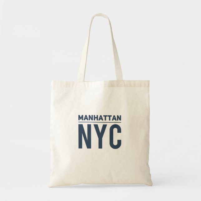 Stadtviertel Manhattan New York City Tote Bag Tragetasche (Vorne)