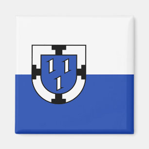 Stadtwappen-Flagge Bottrop Deutschland Symbol Schi Magnet