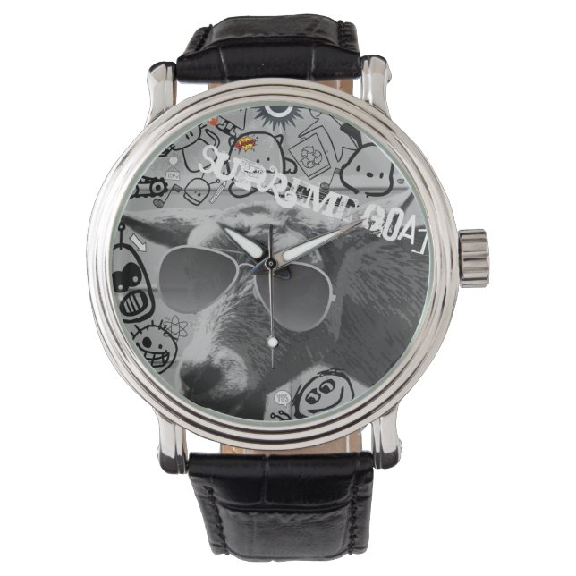 Stadtziegenwache Armbanduhr (Vorderseite)