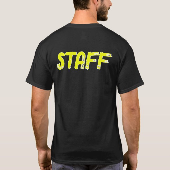STAFF (back only) T-Shirt (Rückseite)
