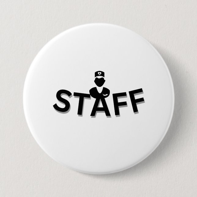 STAFF Button Badge (Vorderseite)