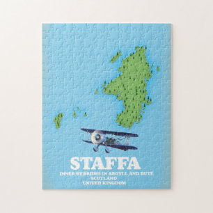 Staffa Inner Hebrides in Argyll and Bute, Schottla Puzzle