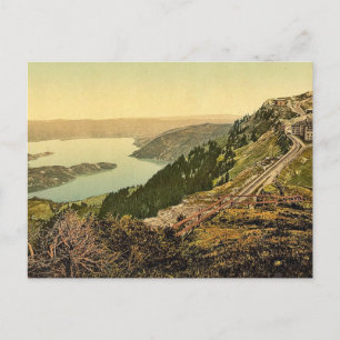 Staffel und Zugersee, Rigi, Schweiz klassische Ph Postkarte