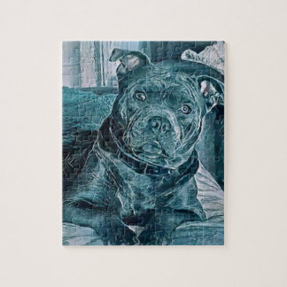 Staffie Jigsaw Puzzle