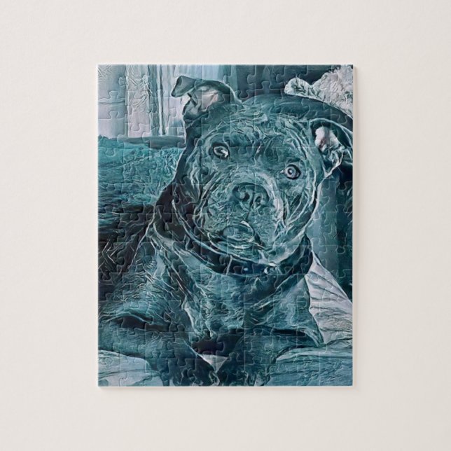 Staffie Jigsaw Puzzle (Vertikal)