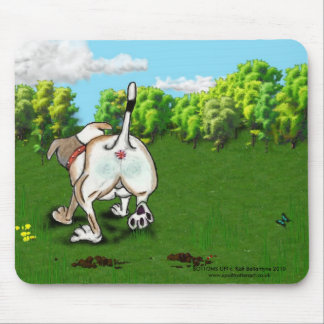 STAFFIE LÄCHELN - Unterseiten oben! Mäusematte Mousepad