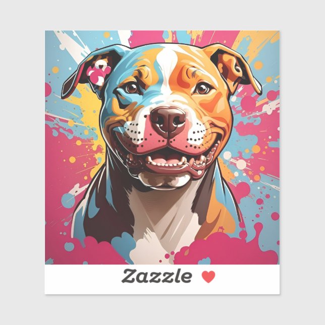 Staffordshire Birthday Fun Aufkleber (Blatt)