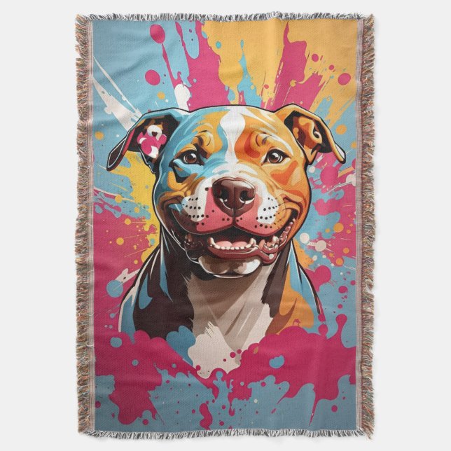 Staffordshire Birthday Fun  Decke (Vorderseite Vertikal)