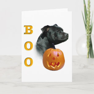Staffordshire Bull Terrier Boo Karte