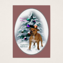 Staffordshire Bull Terrier Christmas Geschenke