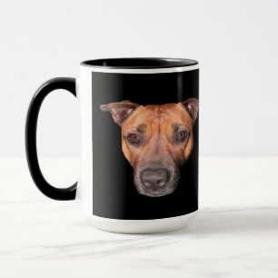 Staffordshire Bull Terrier Face, Tasse