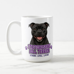 🐾 Staffordshire Bull Terrier Familienstolz 🐾 Kaffeetasse
