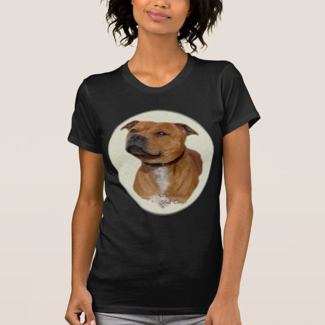 Staffordshire Bull Terrier Gifts T-Shirt (Vorderseite)