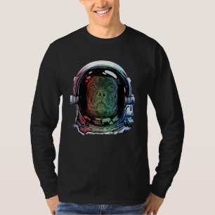 Staffordshire Bull Terrier Hund Astronautenhund  T-Shirt