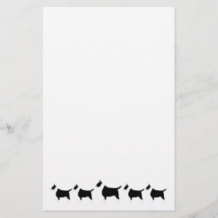 Staffordshire Bull Terrier Hund Design Briefpapier