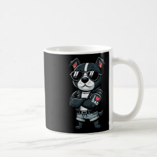 Staffordshire Bull Terrier I Liebe Vater Funny Dog Kaffeetasse