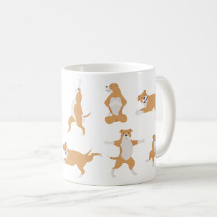 Staffordshire bull terrier kaffeetasse