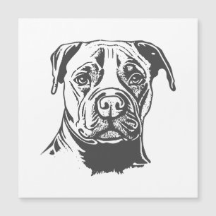 Staffordshire Bull Terrier Magnetkarte