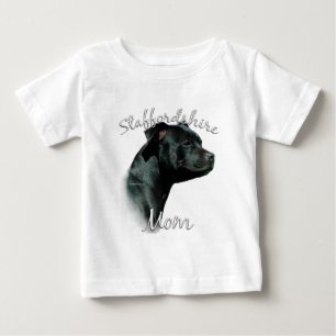 Staffordshire Bull Terrier Mama 2 Baby T-shirt
