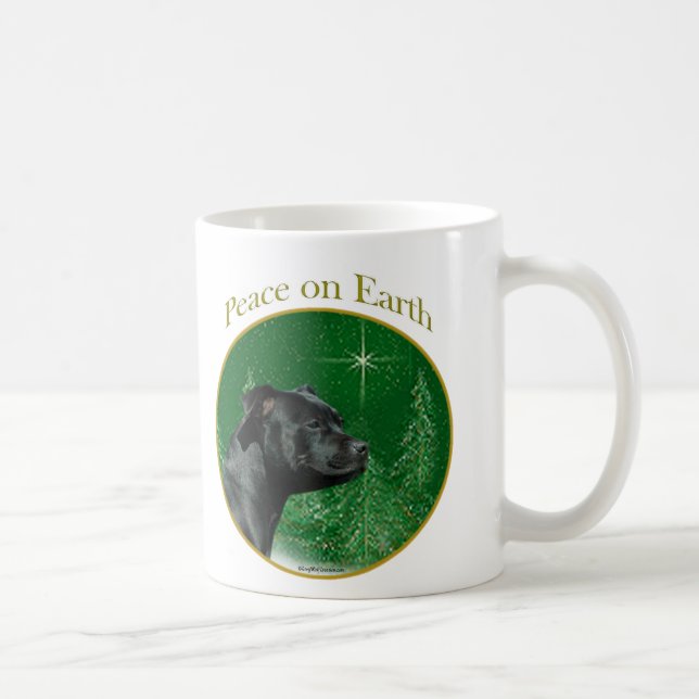 Staffordshire Bull Terrier Peace Kaffeetasse (Rechts)