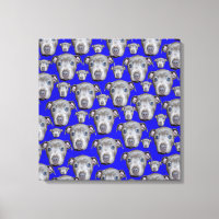 Staffordshire Bull Terrier Puppy Pattern,