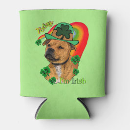 Staffordshire Bull Terrier St Patricks Day Dosenkühler