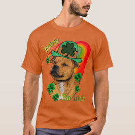 Staffordshire Bull Terrier St Patricks T-Shirt