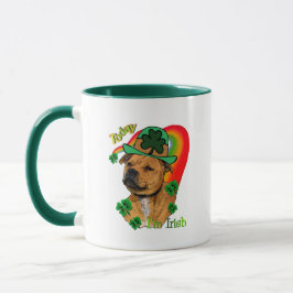 Staffordshire Bull Terrier St Patricks Tasse