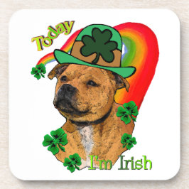 Staffordshire Bull Terrier St Patricks Untersetzer
