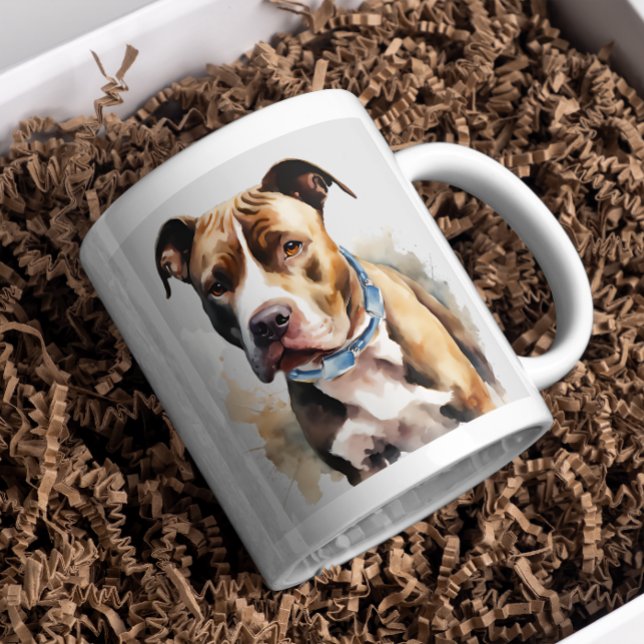 Staffordshire Bull Terrier The Gentle Guardian 🐾 Kaffeetasse (Von Creator hochgeladen)
