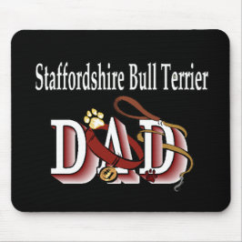 Staffordshire Bull Terrier Vater Geschenke Mousepad