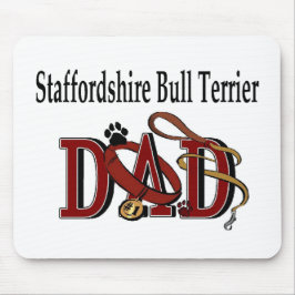Staffordshire Bull Terrier Vater Geschenke Mousepad