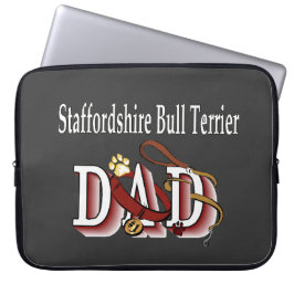 Staffordshire Bull Terrier Vater Laptopschutzhülle