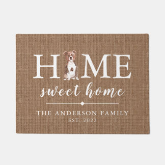 Staffordshire Bull Terrier Zuhause Sweet Zuhause D Fußmatte