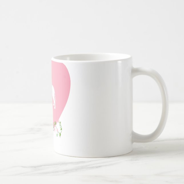 Staffordshire-Bullterrier Kaffeetasse (Rechts)