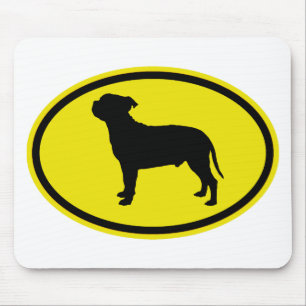 Staffordshire-Bullterrier Mousepad