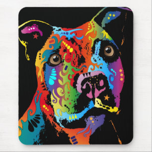 Staffordshire-Bullterrier Mousepad