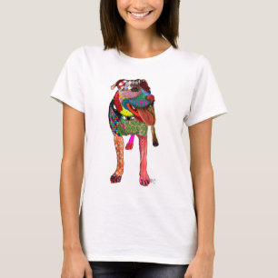Staffordshire-Bullterrier - Patchwork T-Shirt