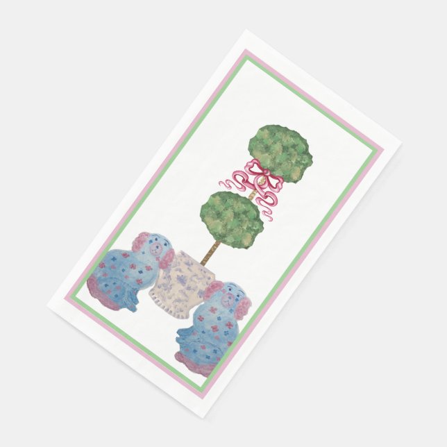 Staffordshire Dogs Chinoiserie Ginger Jar Jars Nic Serviette (Ecke)