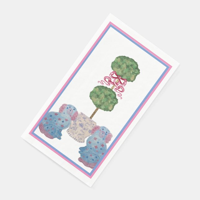 Staffordshire Dogs Chinoiserie Ginger Jar Jars Nic Serviette (Ecke)